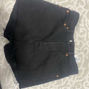 Ribcage Levi Shorts black sz 27